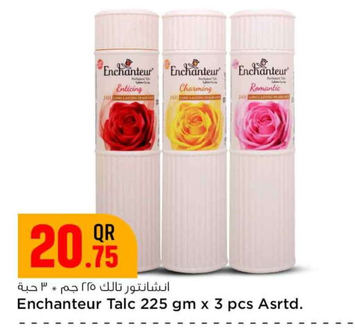 Enchanteur Talcum Powder available at Safari Hypermarket in Qatar - Umm Salal