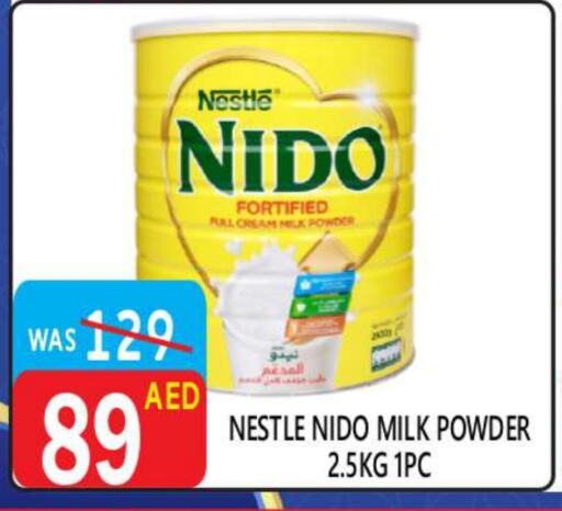 NIDO Milk Powder available at United Hypermarket in UAE - Dubai