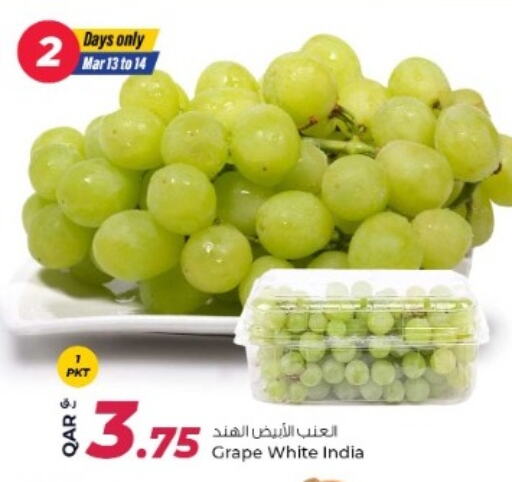 Grapes from India available at Rawabi Hypermarket in Qatar - Al Daayen