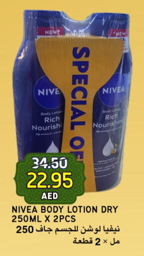 Nivea Body Lotion & Cream available at Select Market in UAE - Abu Dhabi