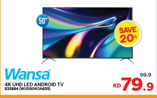 WANSA Smart TV available at The Sultan Center in Kuwait - Kuwait City