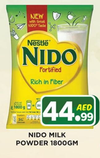 NIDO Milk Powder available at Ainas Al madina hypermarket in UAE - Sharjah / Ajman