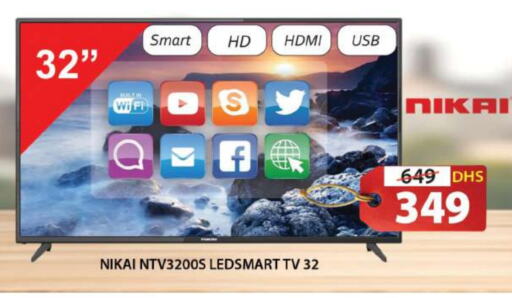 NIKAI Smart TV available at Grand Hyper Market in UAE - Sharjah / Ajman