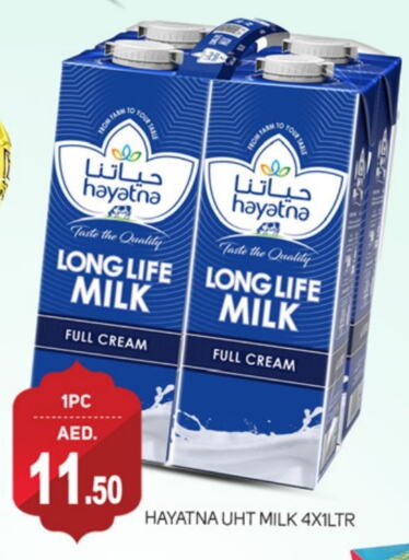 HAYATNA Long Life / UHT Milk available at TALAL MARKET in UAE - Dubai