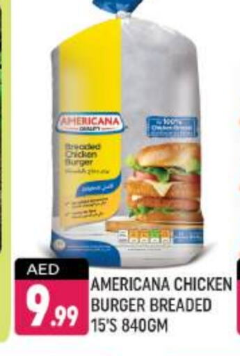 AMERICANA Chicken Burger available at Shaklan  in UAE - Dubai