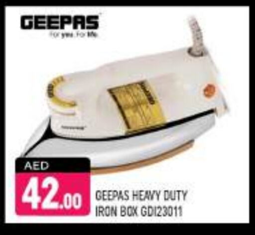 GEEPAS Ironbox available at Shaklan  in UAE - Dubai