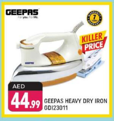 GEEPAS Ironbox available at Shaklan  in UAE - Dubai