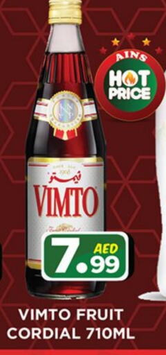 VIMTO available at Ainas Al madina hypermarket in UAE - Sharjah / Ajman