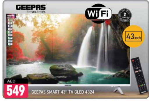 GEEPAS Smart TV available at Shaklan  in UAE - Dubai