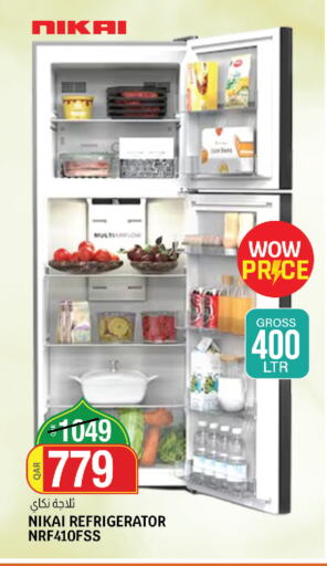 NIKAI Refrigerator available at Kenz Mini Mart in Qatar - Al Shamal