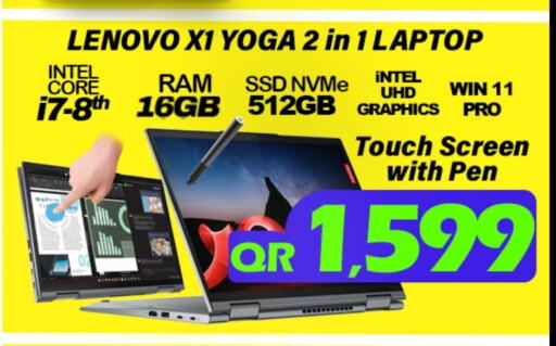 LENOVO Laptop available at Tech Deals Trading in Qatar - Al Khor