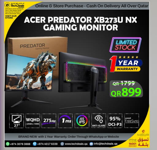 ACER available at Tech Deals Trading in Qatar - Al Shamal