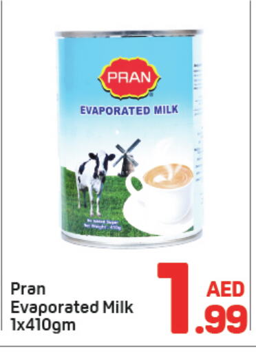 PRAN Evaporated Milk available at Day to Day Department Store in UAE - Sharjah / Ajman