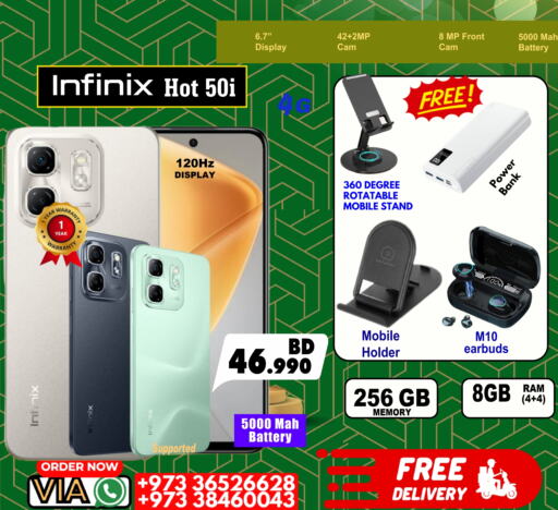 INFINIX available at Taj Mobiles in Bahrain