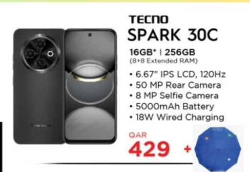 TECNO available at Paris Hypermarket in Qatar - Umm Salal