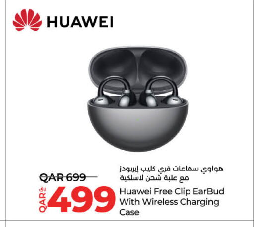 HUAWEI Earphone available at LuLu Hypermarket in Qatar - Al Khor