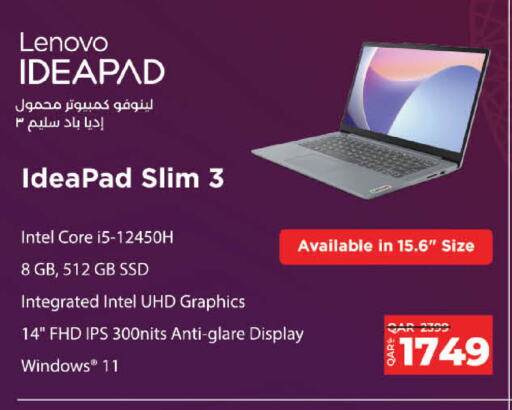 LENOVO Laptop available at LuLu Hypermarket in Qatar - Doha