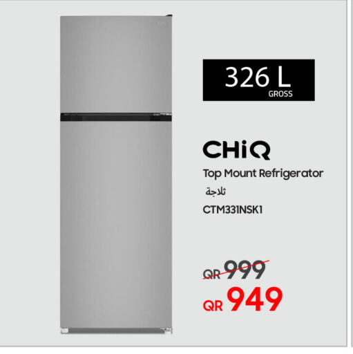 CHIQ Refrigerator available at Techno Blue in Qatar - Al Rayyan