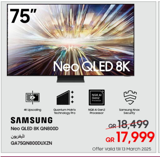 SAMSUNG QLED TV available at Techno Blue in Qatar - Al Rayyan