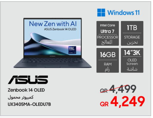 ASUS Laptop available at Techno Blue in Qatar - Al Rayyan