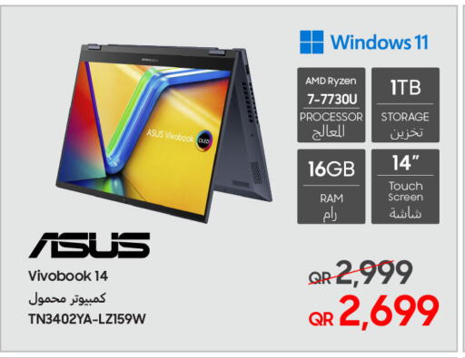 ASUS Laptop available at Techno Blue in Qatar - Al Wakra