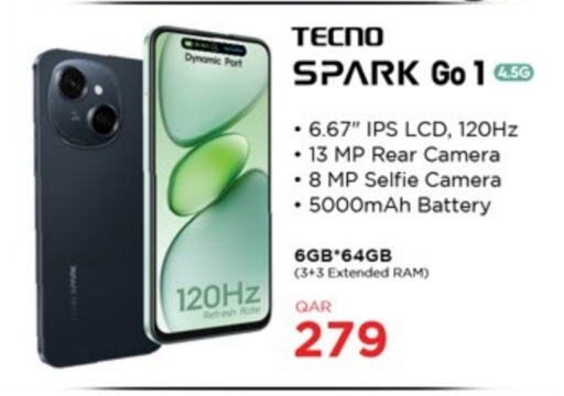 TECNO available at Paris Hypermarket in Qatar - Umm Salal