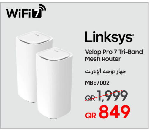 LINKSYS Wifi Router available at Techno Blue in Qatar - Al Khor