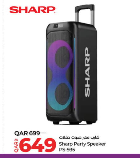 SHARP Speaker available at LuLu Hypermarket in Qatar - Al Wakra