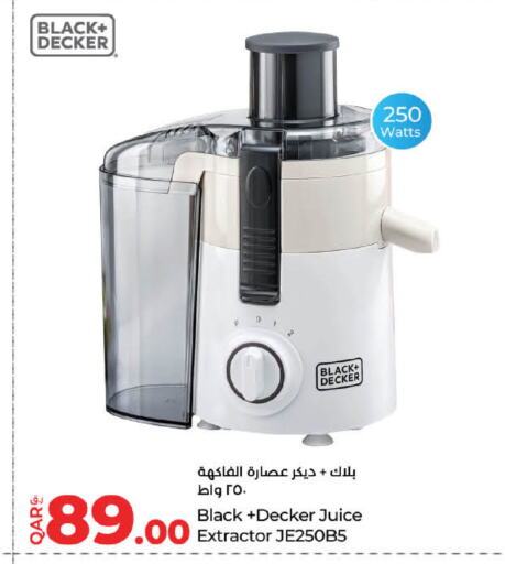 BLACK+DECKER Juicer available at LuLu Hypermarket in Qatar - Al Shamal