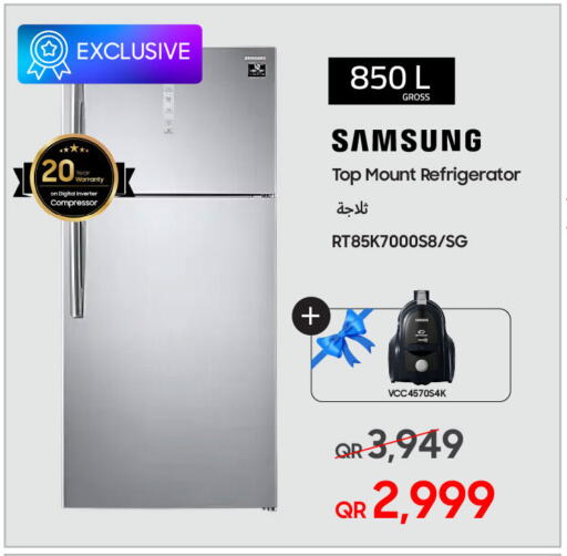 SAMSUNG Refrigerator available at Techno Blue in Qatar - Doha