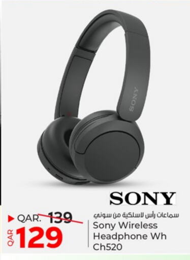 SONY Earphone available at Paris Hypermarket in Qatar - Al-Shahaniya