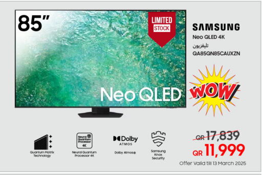 SAMSUNG QLED TV available at Techno Blue in Qatar - Al Rayyan