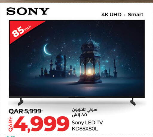 SONY Smart TV available at LuLu Hypermarket in Qatar - Umm Salal