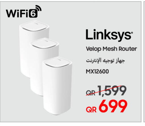 LINKSYS Wifi Router available at Techno Blue in Qatar - Al Rayyan