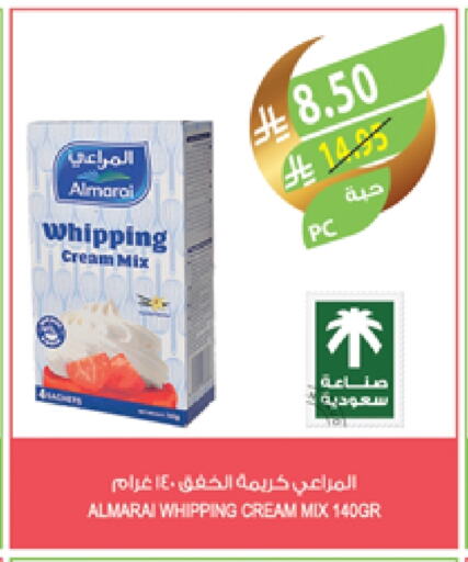 ALMARAI Whipping / Cooking Cream available at Farm  in KSA, Saudi Arabia, Saudi - Al Hasa