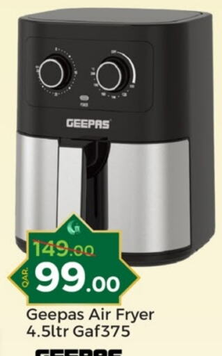 GEEPAS Air Fryer available at Paris Hypermarket in Qatar - Al Wakra