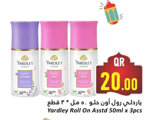 YARDLEY available at Dana Hypermarket in Qatar - Doha