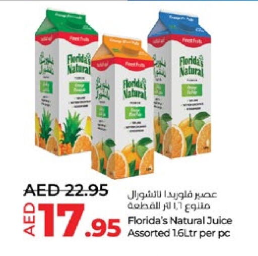 FLORIDAS NATURAL available at Lulu Hypermarket in UAE - Abu Dhabi