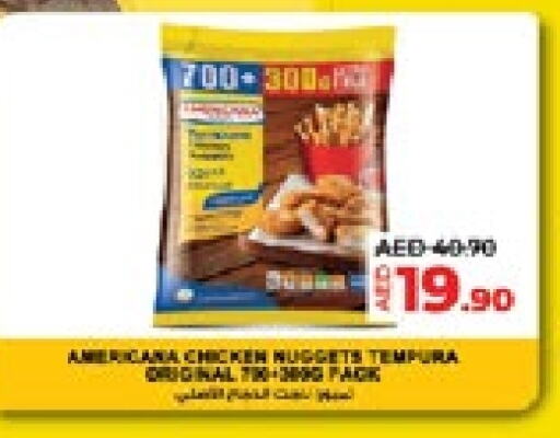 AMERICANA Chicken Nuggets available at Lulu Hypermarket in UAE - Abu Dhabi