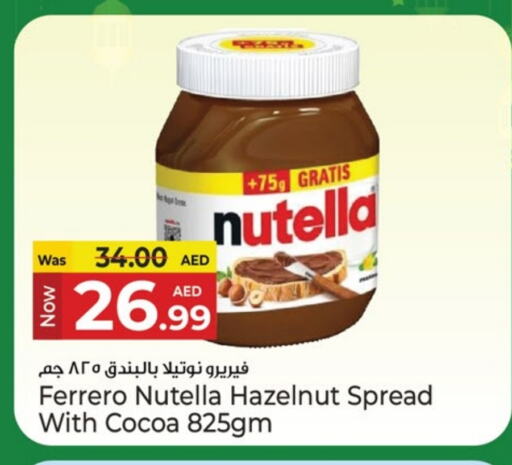 NUTELLA Chocolate Spread available at Kenz Hypermarket in UAE - Sharjah / Ajman