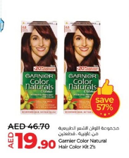 GARNIER Hair Colour available at Lulu Hypermarket in UAE - Abu Dhabi