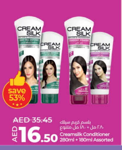 CREAM SILK Shampoo / Conditioner available at Lulu Hypermarket in UAE - Dubai