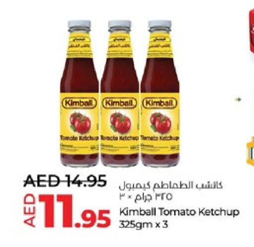 KIMBALL Tomato Ketchup available at Lulu Hypermarket in UAE - Abu Dhabi