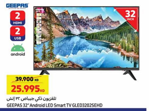 GEEPAS Smart TV available at Carrefour in Kuwait - Ahmadi Governorate