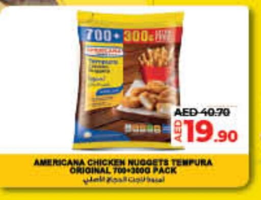 AMERICANA Chicken Nuggets available at Lulu Hypermarket in UAE - Sharjah / Ajman