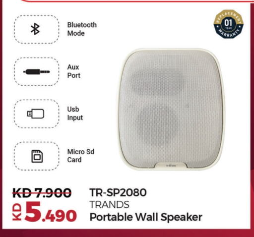 TRANDS Speaker available at Lulu Hypermarket  in Kuwait - Ahmadi Governorate