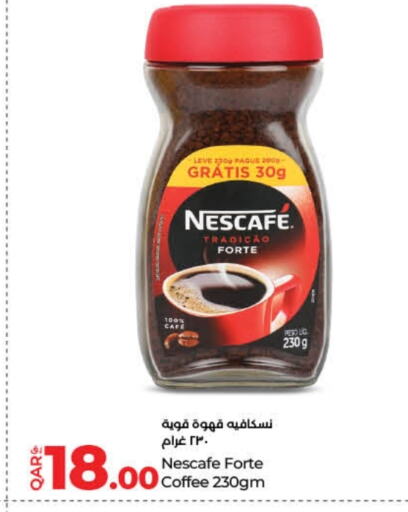 NESCAFE Coffee available at LuLu Hypermarket in Qatar - Al Shamal