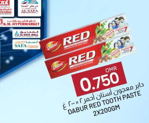 DABUR Toothpaste available at KM Trading  in Oman - Sohar