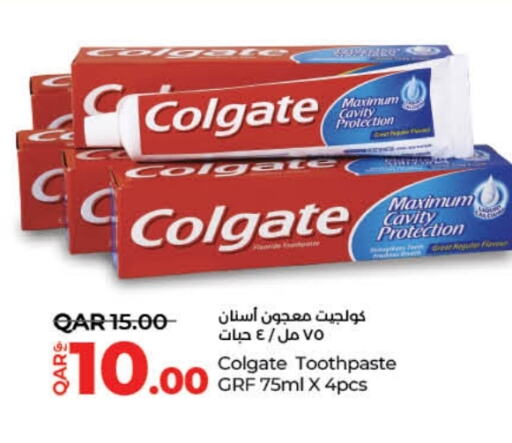 COLGATE Toothpaste available at LuLu Hypermarket in Qatar - Doha