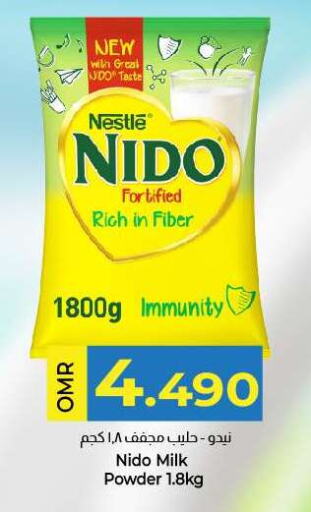 NIDO Milk Powder available at KM Trading  in Oman - Sohar